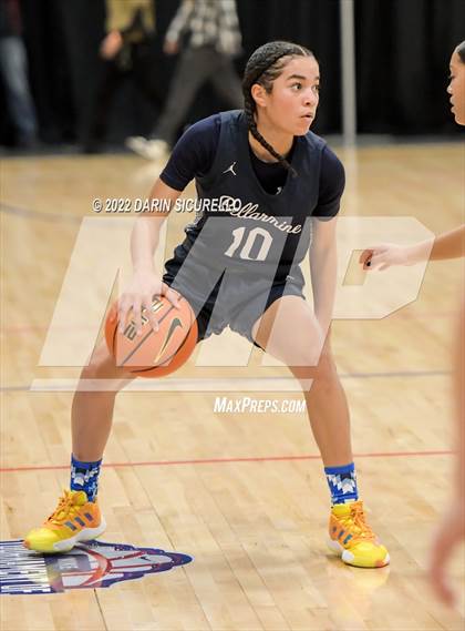 Thumbnail 1 in Rosary Academy vs. Bellarmine Prep (NIKE Tournament of Champions) photogallery.