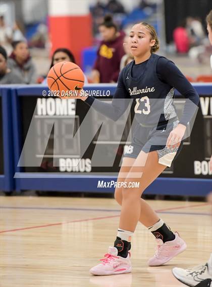 Thumbnail 3 in Rosary Academy vs. Bellarmine Prep (NIKE Tournament of Champions) photogallery.