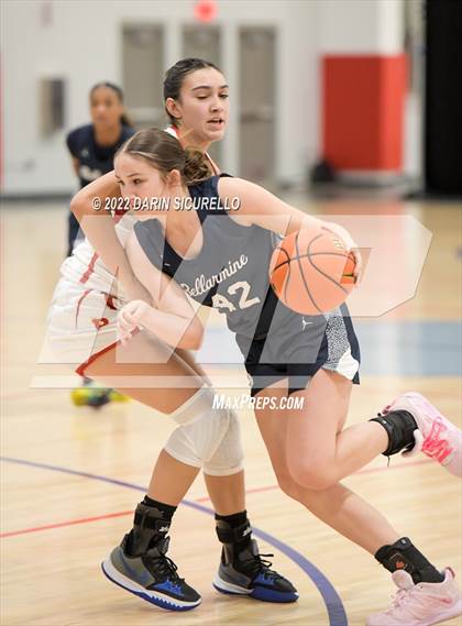Thumbnail 2 in Rosary Academy vs. Bellarmine Prep (NIKE Tournament of Champions) photogallery.