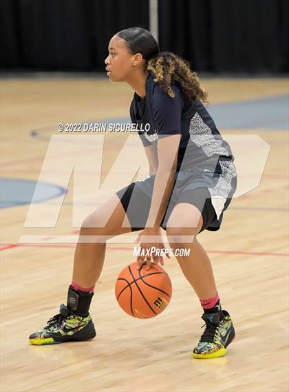 Thumbnail 1 in Rosary Academy vs. Bellarmine Prep (NIKE Tournament of Champions) photogallery.