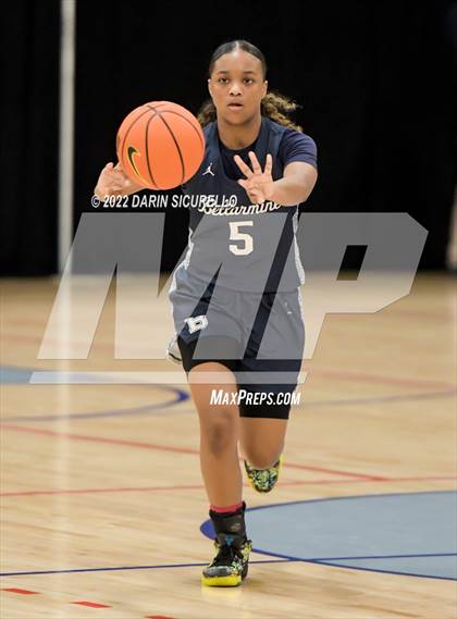 Thumbnail 3 in Rosary Academy vs. Bellarmine Prep (NIKE Tournament of Champions) photogallery.