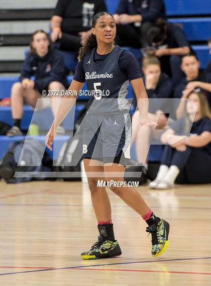 Thumbnail 3 in Rosary Academy vs. Bellarmine Prep (NIKE Tournament of Champions) photogallery.