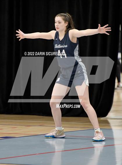 Thumbnail 1 in Rosary Academy vs. Bellarmine Prep (NIKE Tournament of Champions) photogallery.