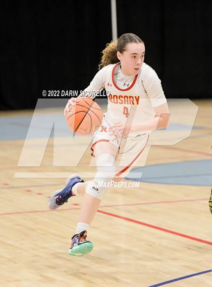 Thumbnail 3 in Rosary Academy vs. Bellarmine Prep (NIKE Tournament of Champions) photogallery.
