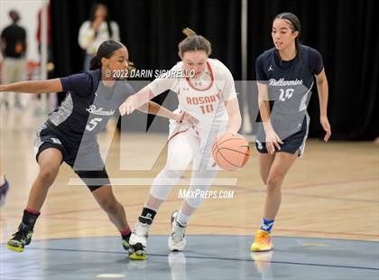 Thumbnail 1 in Rosary Academy vs. Bellarmine Prep (NIKE Tournament of Champions) photogallery.