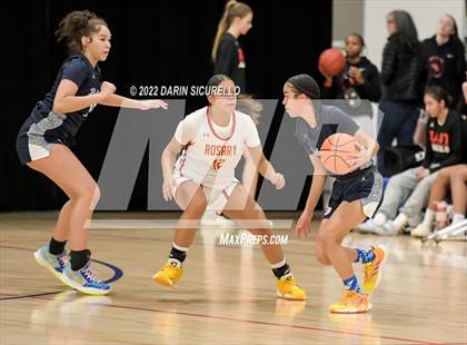 Thumbnail 1 in Rosary Academy vs. Bellarmine Prep (NIKE Tournament of Champions) photogallery.