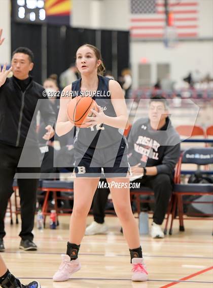 Thumbnail 3 in Rosary Academy vs. Bellarmine Prep (NIKE Tournament of Champions) photogallery.
