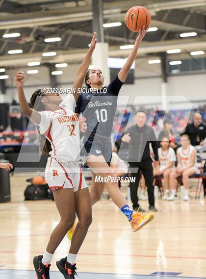 Thumbnail 1 in Rosary Academy vs. Bellarmine Prep (NIKE Tournament of Champions) photogallery.