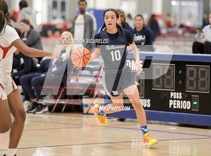 Thumbnail 3 in Rosary Academy vs. Bellarmine Prep (NIKE Tournament of Champions) photogallery.
