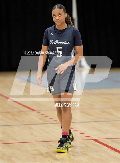 Thumbnail 3 in Rosary Academy vs. Bellarmine Prep (NIKE Tournament of Champions) photogallery.