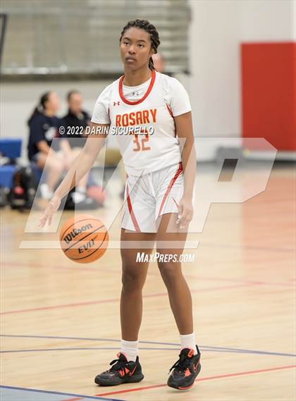 Thumbnail 1 in Rosary Academy vs. Bellarmine Prep (NIKE Tournament of Champions) photogallery.
