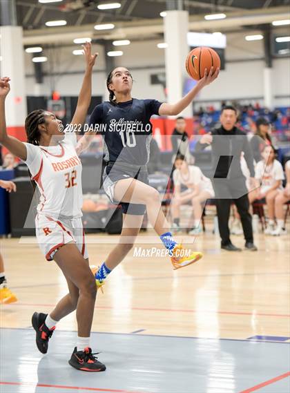 Thumbnail 3 in Rosary Academy vs. Bellarmine Prep (NIKE Tournament of Champions) photogallery.