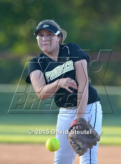 Thumbnail 2 in Pioneer vs. East Union (CIF SJS D3 Final) photogallery.