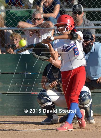 Thumbnail 2 in Pioneer vs. East Union (CIF SJS D3 Final) photogallery.
