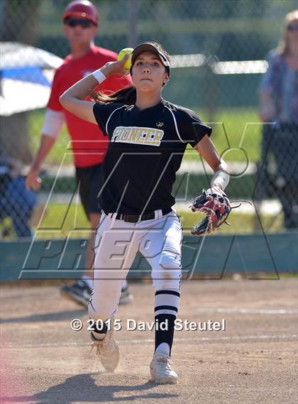 Thumbnail 1 in Pioneer vs. East Union (CIF SJS D3 Final) photogallery.