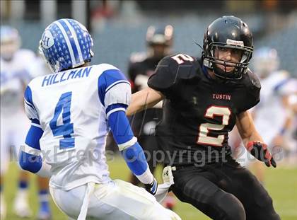 Thumbnail 2 in La Habra vs Tustin (CIF SS Southwest Championship) photogallery.