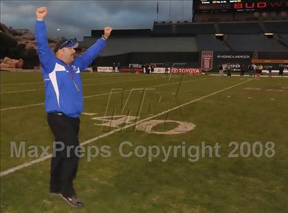 Thumbnail 2 in La Habra vs Tustin (CIF SS Southwest Championship) photogallery.
