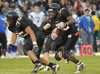Thumbnail 3 in La Habra vs Tustin (CIF SS Southwest Championship) photogallery.