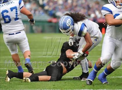 Thumbnail 2 in La Habra vs Tustin (CIF SS Southwest Championship) photogallery.