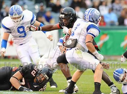 Thumbnail 2 in La Habra vs Tustin (CIF SS Southwest Championship) photogallery.