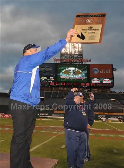 Thumbnail 3 in La Habra vs Tustin (CIF SS Southwest Championship) photogallery.