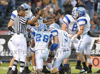 Thumbnail 2 in La Habra vs Tustin (CIF SS Southwest Championship) photogallery.