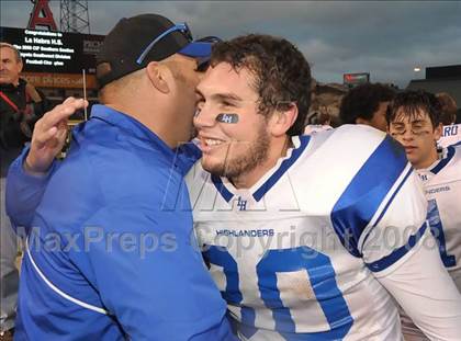 Thumbnail 3 in La Habra vs Tustin (CIF SS Southwest Championship) photogallery.