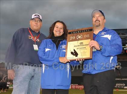 Thumbnail 2 in La Habra vs Tustin (CIF SS Southwest Championship) photogallery.