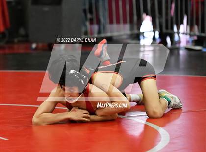 Thumbnail 1 in Ayala vs Santa Paula (CIF Southern Section Wrestling Championships) photogallery.