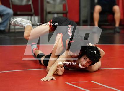 Thumbnail 1 in Ayala vs Santa Paula (CIF Southern Section Wrestling Championships) photogallery.