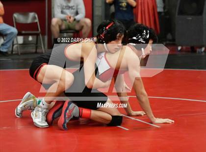 Thumbnail 1 in Ayala vs Santa Paula (CIF Southern Section Wrestling Championships) photogallery.