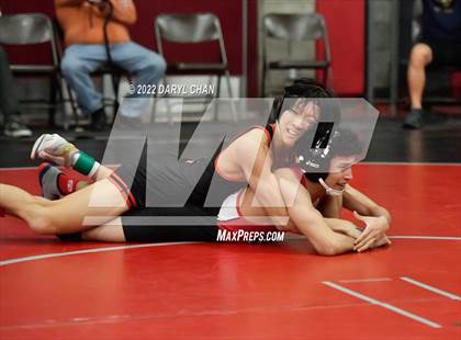 Thumbnail 1 in Ayala vs Santa Paula (CIF Southern Section Wrestling Championships) photogallery.