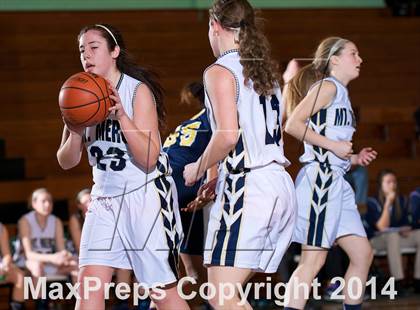Thumbnail 1 in Mount Mercy Academy vs Our Lady Good Counsel (NYSCHSAA Class  B Final) photogallery.
