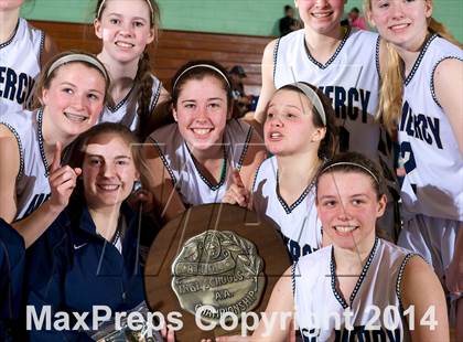 Thumbnail 2 in Mount Mercy Academy vs Our Lady Good Counsel (NYSCHSAA Class  B Final) photogallery.