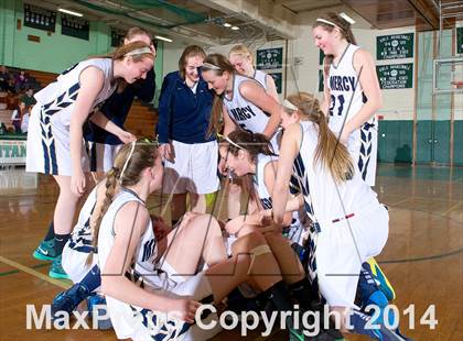 Thumbnail 1 in Mount Mercy Academy vs Our Lady Good Counsel (NYSCHSAA Class  B Final) photogallery.