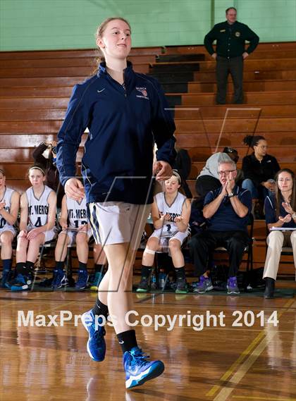 Thumbnail 3 in Mount Mercy Academy vs Our Lady Good Counsel (NYSCHSAA Class  B Final) photogallery.