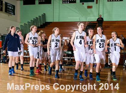 Thumbnail 3 in Mount Mercy Academy vs Our Lady Good Counsel (NYSCHSAA Class  B Final) photogallery.
