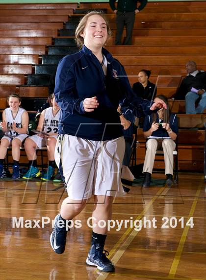 Thumbnail 3 in Mount Mercy Academy vs Our Lady Good Counsel (NYSCHSAA Class  B Final) photogallery.
