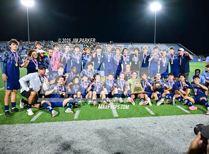 Thumbnail 3 in Walnut Grove vs. Southwest (UIL 5A Soccer Division I Final) photogallery.