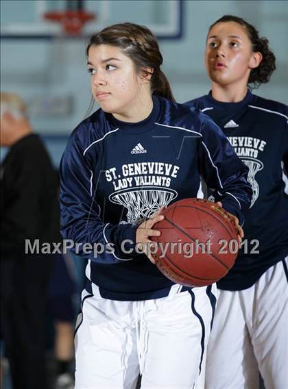 Thumbnail 1 in St. Genevieve vs. Flintridge Prep (CIF SS Playoffs) photogallery.