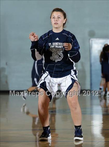 Thumbnail 1 in St. Genevieve vs. Flintridge Prep (CIF SS Playoffs) photogallery.