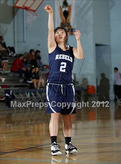 Thumbnail 3 in St. Genevieve vs. Flintridge Prep (CIF SS Playoffs) photogallery.