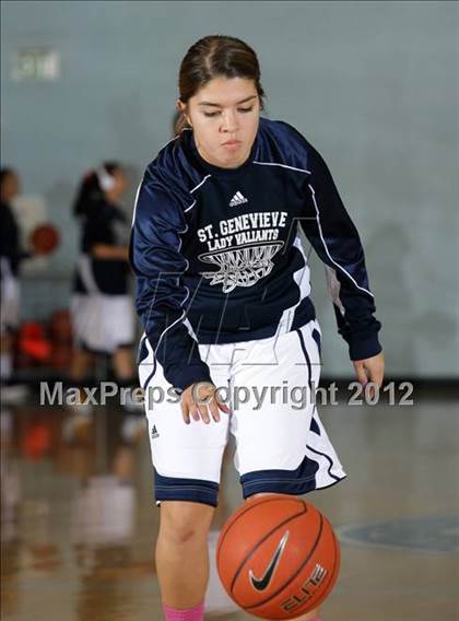 Thumbnail 1 in St. Genevieve vs. Flintridge Prep (CIF SS Playoffs) photogallery.
