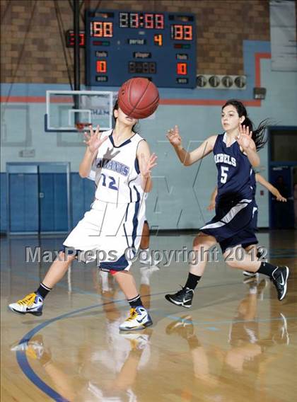 Thumbnail 1 in St. Genevieve vs. Flintridge Prep (CIF SS Playoffs) photogallery.