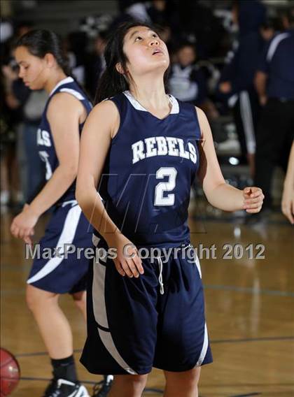 Thumbnail 3 in St. Genevieve vs. Flintridge Prep (CIF SS Playoffs) photogallery.