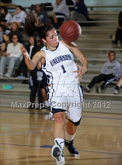 Thumbnail 1 in St. Genevieve vs. Flintridge Prep (CIF SS Playoffs) photogallery.