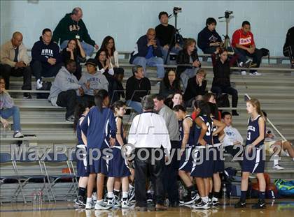 Thumbnail 2 in St. Genevieve vs. Flintridge Prep (CIF SS Playoffs) photogallery.