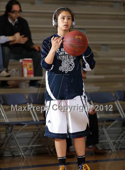 Thumbnail 3 in St. Genevieve vs. Flintridge Prep (CIF SS Playoffs) photogallery.