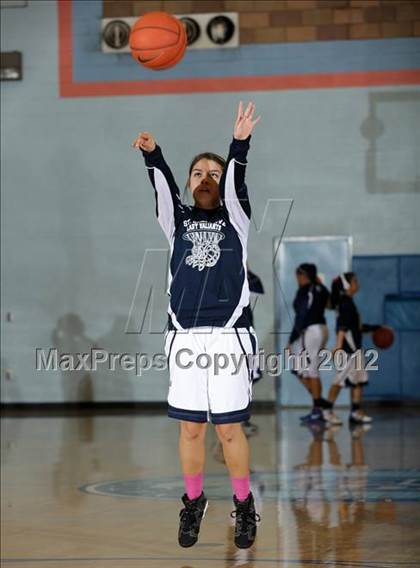 Thumbnail 2 in St. Genevieve vs. Flintridge Prep (CIF SS Playoffs) photogallery.