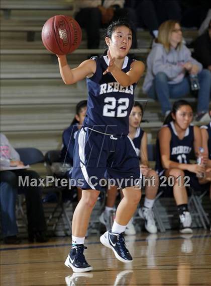 Thumbnail 2 in St. Genevieve vs. Flintridge Prep (CIF SS Playoffs) photogallery.